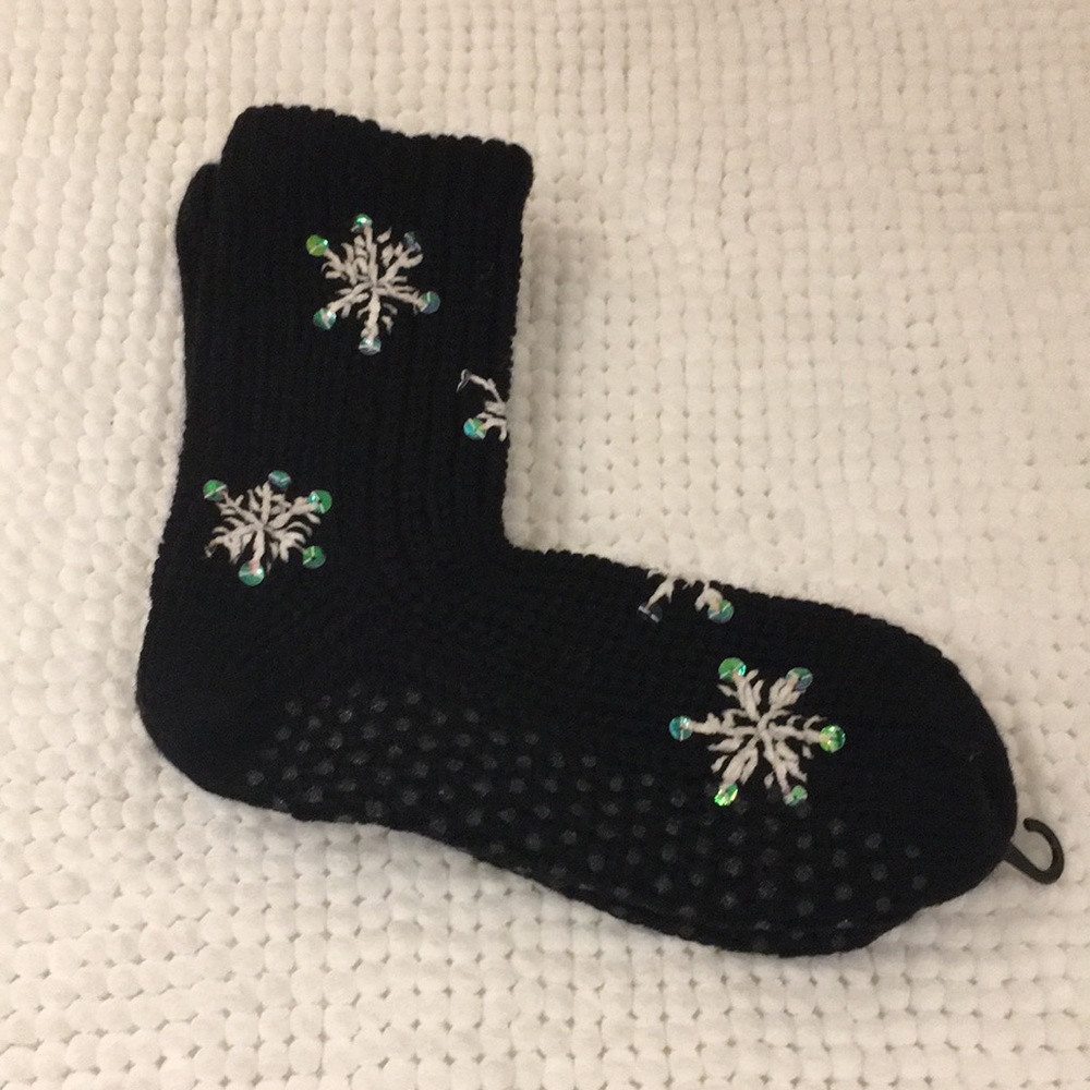 Hue Snowflake Slipper Socks